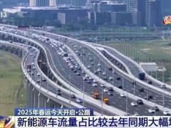 春运公路网客车自驾占比高 新能源车流量显著增长