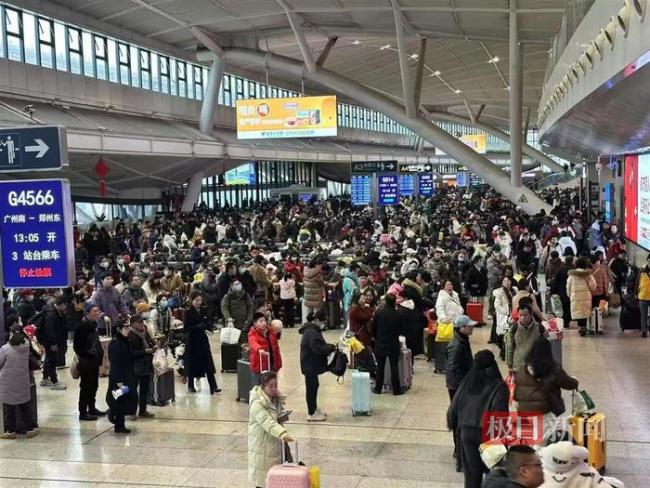 春节武汉站抵汉游客近70万人