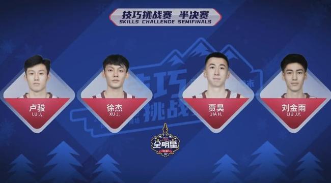 徐杰战胜贾昊斩获全明星技巧赛冠军