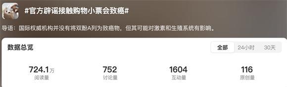 购物小票是致癌元凶？不用担心 谈小票色变大可不必