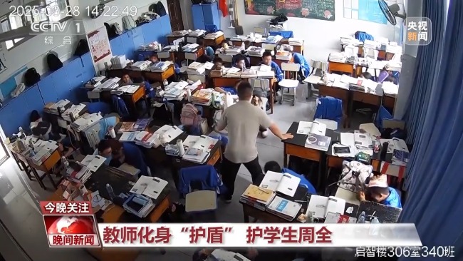 地震瞬间 他们的第一反应令人动容