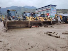 探访甘肃榆中山洪救援现场 多部门合力抢险救灾