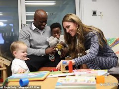 43岁英国凯特王妃瘦成纸片人 抗癌成功光彩照人