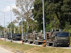 泰军方称柬埔寨使用火箭炮袭击平民 4名平民受伤