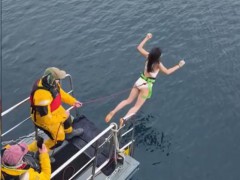 女演员任敏回应在南极生理期跳冰海 背后真相让人惊愕！