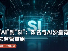 『特朗普将AI改名SI背后有何意图 话语包装拆除监管叙事』